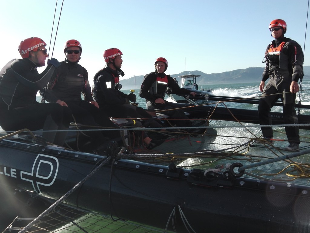 Artemis Racing in action © Sander van der Borch / Artemis Racing http://www.sandervanderborch.com