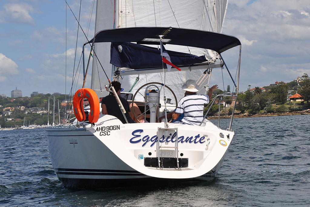 The smallest in the fleet, the 31 footer - Eggsilante © Mainsheet Media