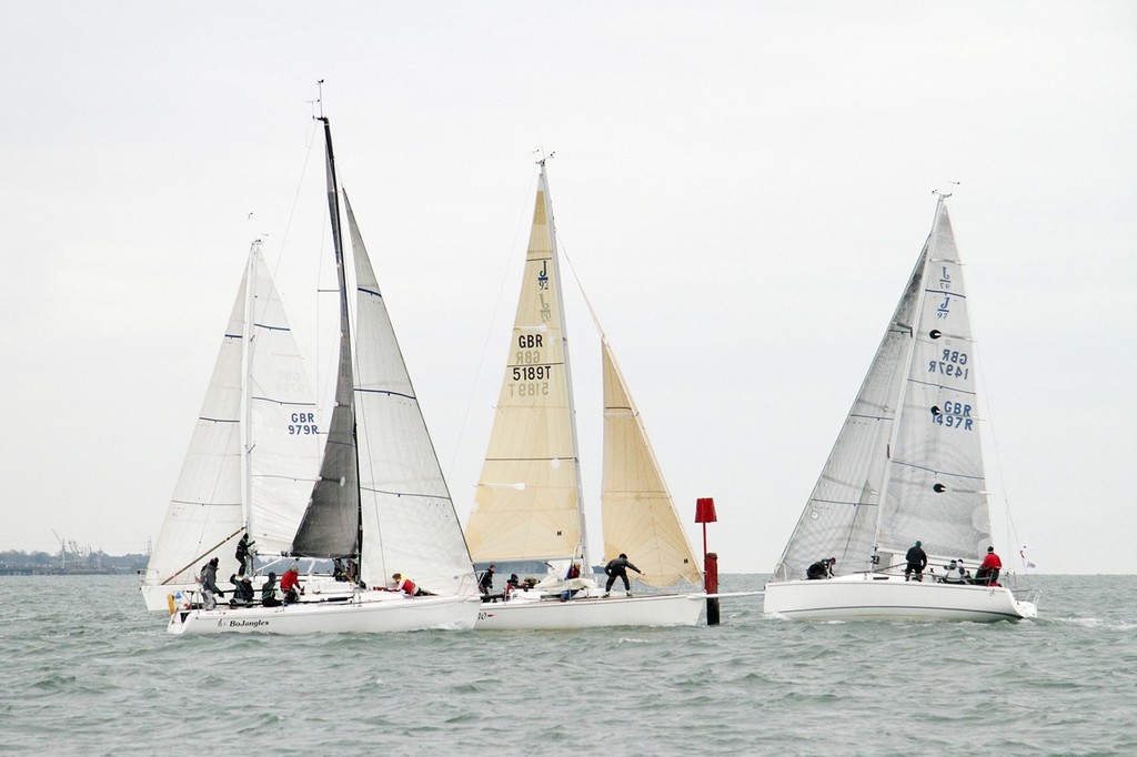 2013 Royal Southampton YCs Doyle Sails Frostbite Series races 7 & 8 © John Greenway http://www.marineaction.co.uk)