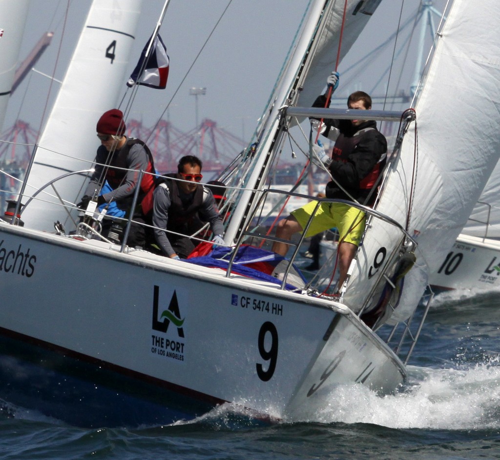 harborcup13d2-02H - 2013 Port of Los Angeles Harbor Cup photo copyright Rich Roberts / photo boat captain Mike Learned . taken at  and featuring the  class