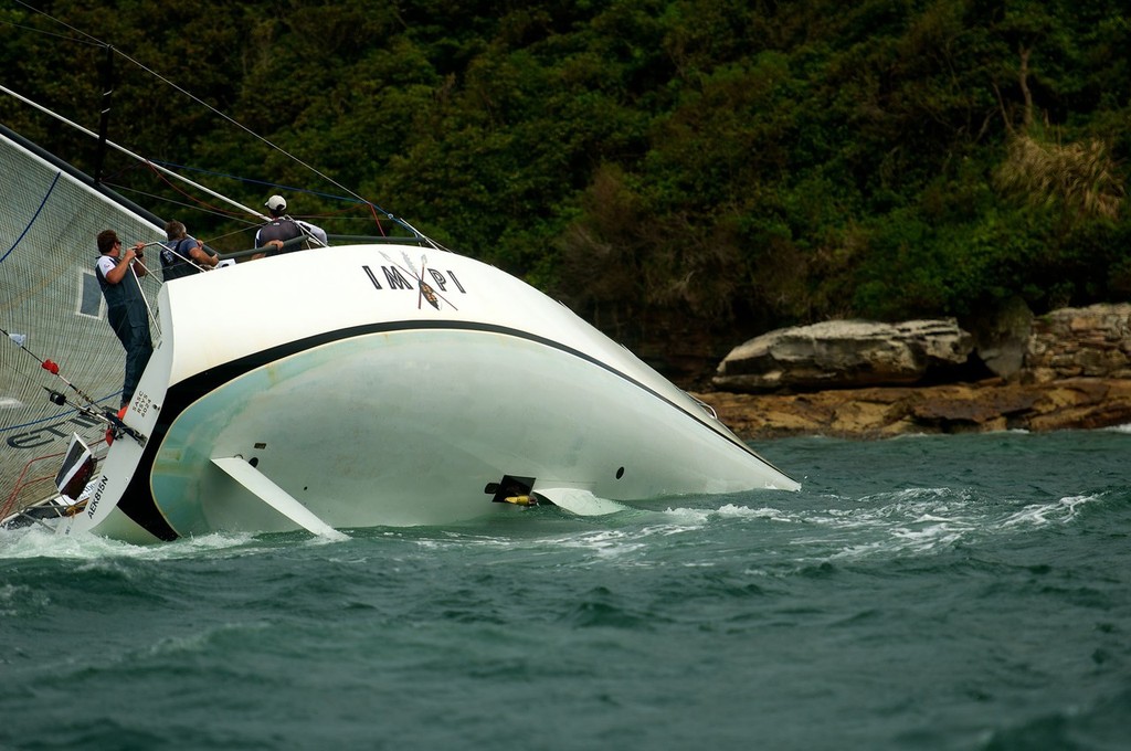 iMpi in trouble F40 nationals - Australian Farr 40 Championship 2013 photo copyright Dane Lojek taken at  and featuring the  class