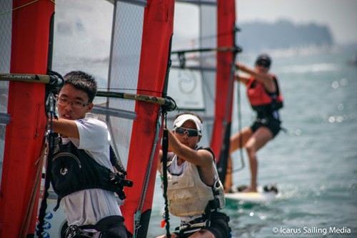 Singapore Youth National Championships 2013 - Day 2 ©  Icarus Sailing Media http://www.icarussailingmedia.com/