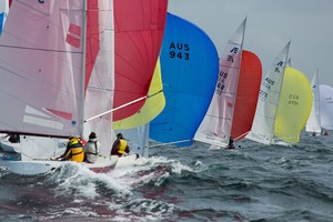 The wonder of colour that is Etchells. - 2013 Etchells NSW State Championship photo copyright Kylie Wilson Positive Image - copyright http://www.positiveimage.com.au/etchells taken at  and featuring the  class