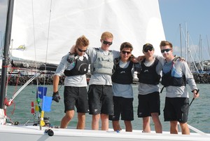 2nd overall Adam Middleton (RPNYC) - Harken Youth International Match Racing Championships 2013 photo copyright Amber Roberts taken at  and featuring the  class