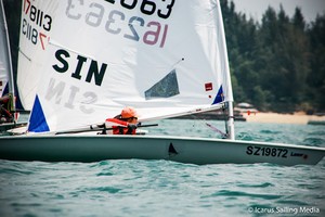 Singapore Youth National Championships 2013 - Day 2 photo copyright  Icarus Sailing Media http://www.icarussailingmedia.com/ taken at  and featuring the  class