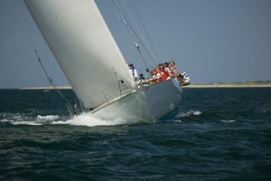 Edgartown Race Weekend 2013  -  Sailing Round-The-Island photo copyright Michael Berwind taken at  and featuring the  class