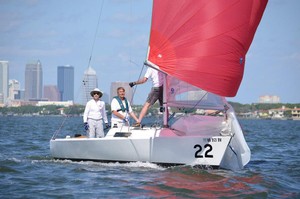 2013 J22 Midwinter Championship race day 1 photo copyright Christopher Howell taken at  and featuring the  class