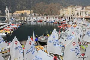 31st Garda Optimist Meeting - Day 1 photo copyright  Elena Giolai/Fraglia Vela Riva taken at  and featuring the  class