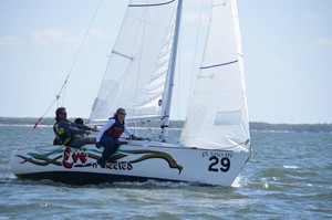 2013 J22 Midwinter Championship race day 1 - Eve 'n Keeled photo copyright Christopher Howell taken at  and featuring the  class