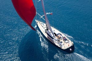 David Sampson's Alia 82, Aiyana (AUS) - 2013 BVI Spring Regatta and Sailing Festival photo copyright  Todd Van Sickle taken at  and featuring the  class