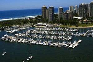 Aerial view of Southport Yacht Club photo copyright Bronwen Ince/SYC taken at  and featuring the  class
