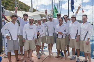 Rolex Swan Cup Caribbean. Class B winners Swan 42 Arethusa. photo copyright  Rolex / Carlo Borlenghi http://www.carloborlenghi.net taken at  and featuring the  class