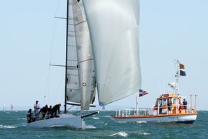 Dark Energy with another Line Honours win. photo copyright  Alex McKinnon Photography http://www.alexmckinnonphotography.com taken at  and featuring the  class