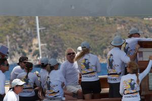 J-Class exhibition race  St Barths Bucket regatta March 2013 photo copyright Ingrid Abery http://www.ingridabery.com taken at  and featuring the  class