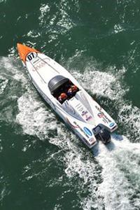 P1 Panther 28SS Wireframe photo copyright Powerboat P1 http://powerboatp1.com taken at  and featuring the  class