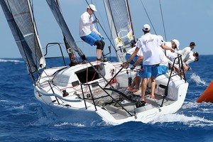 Alex Jackson, Leenabarca at Melges 32 Virgin Islands Sailing Series photo copyright Joy Dunigan taken at  and featuring the  class