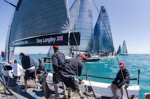 MIAMI, USA - MARCH 4:   Preview day of the World Championship of 52 Super Series on March 4th, 2013 in Miami, USA. Photo by Xaume Olleros / 52 Super Series photo copyright Xaume Olleros / 52 Super Series taken at  and featuring the  class