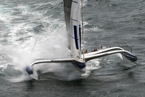 Sean Langman’s Team Australia&rsquo;s attempt to break the pasage race record from Sydney to Hobart photo copyright  Andrea Francolini Photography http://www.afrancolini.com/ taken at  and featuring the  class