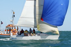 Wavelength head past the Committee Vessel and stand well on the scoreboard. photo copyright  Alex McKinnon Photography http://www.alexmckinnonphotography.com taken at  and featuring the  class