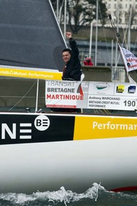 Anthony Marchand - Bretagne - Crédit Mutuel Performance vainqueur du Prologue AG2R La Mondiale photo copyright Alexis Courcoux taken at  and featuring the  class
