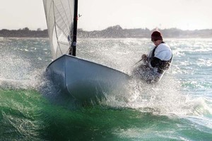 Finn Class sailing in Valencia photo copyright Pavlina Soukupova taken at  and featuring the  class
