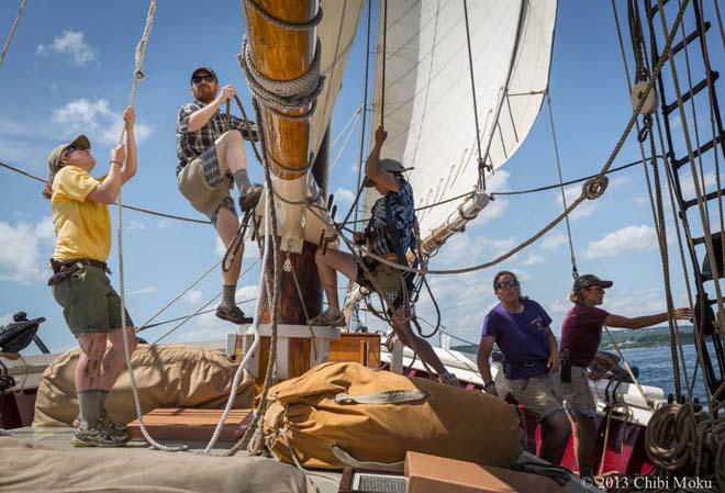 Great Schooner Race 2013 - Rockland, Maine ©  Chibi Moku https://www.facebook.com/ChibiMoku