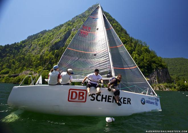 Platu25 worlds 2011, Gmundenlake traunsee,Austria,day 1 ©  Jesus Renedo http://www.sailingstock.com