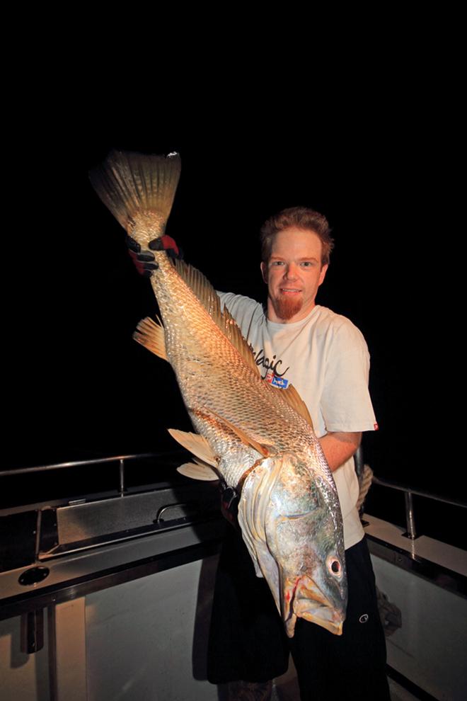 Brendan was also chuffed with this model from the deep. © Jarrod Day