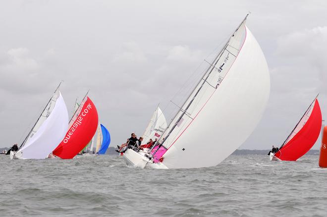 J70 & J80 National Championships, Royal Yacht Squadron Cowes Isle of Wight. June 14 -16 2013<br />
Race three and four - Sunday, June 16<br />
 © Rick Tomlinson Photography