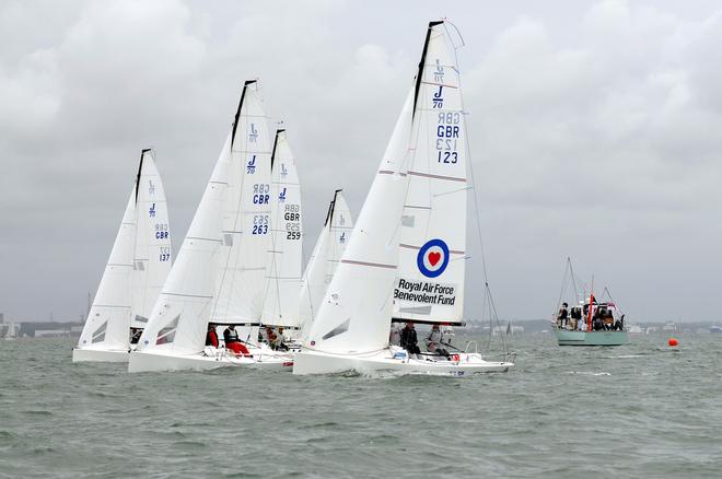 J70 & J80 National Championships, Royal Yacht Squadron Cowes Isle of Wight. June 14 -16 2013<br />
Race three and four - Sunday, June 16<br />
<br />
 © Rick Tomlinson Photography