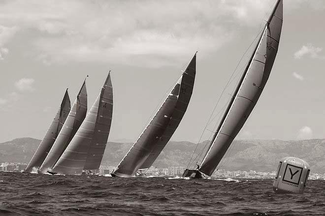 2013 J-Class exhibition race Palma, Mallorca © Ingrid Abery http://www.ingridabery.com