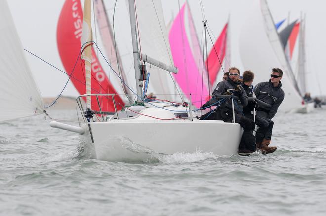 J70 & J80 National Championships, Royal Yacht Squadron Cowes Isle of Wight. June 14 -16 2013<br />
Race three and four - Sunday, June 16<br />
<br />
 © Rick Tomlinson Photography