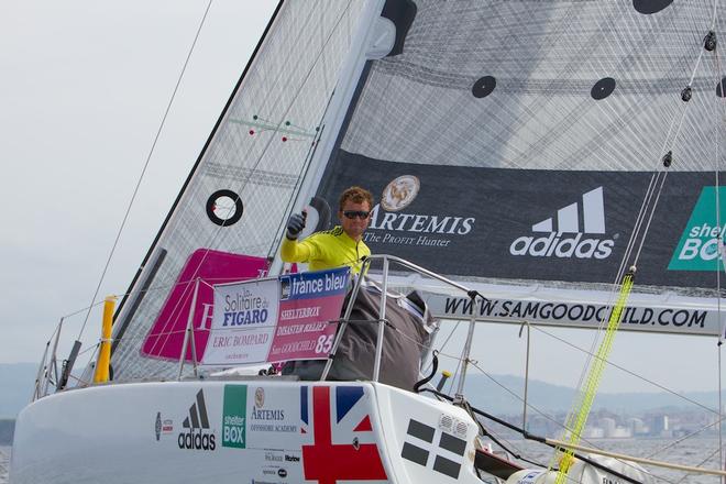 Leg one - Finish - Artemis Offshore Academy - La Solitaire Du Figaro 2013 © Artemis Offshore Academy www.artemisonline.co.uk