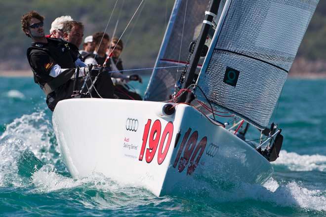 Porto Ercole, Melges 20 Audi Sailing Series 2013 Cinghiale, Robert Wilber © Stefano Gattini