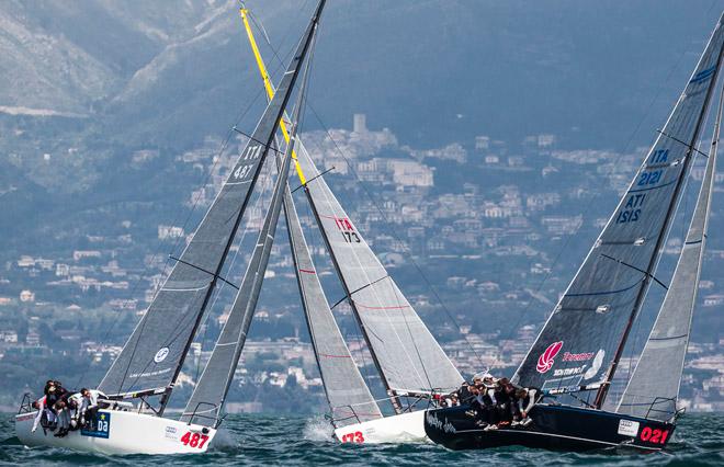 Gaeta, 12/04/13: Audi Sailing Series Melges 32 Day 1 © Studio Borlenghi/Stefano Gattini/BPSE