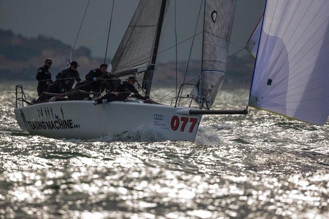 Gaeta, 12/04/13: Audi Sailing Series Melges 32 Day 1 - Synergy © Studio Borlenghi/Stefano Gattini/BPSE