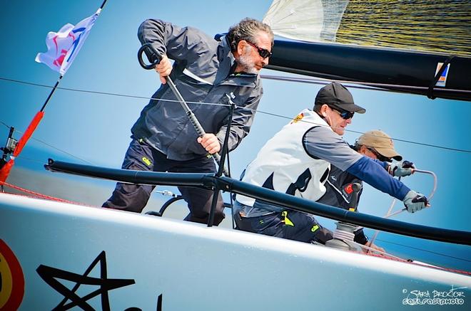 For the second straight year, skipper Hasip Gencer and the Asterisk-UNO team have traveled from Turkey to Annapolis for the Farr 40 East Coast Championship 2013 © Sara Proctor http://www.sailfastphotography.com