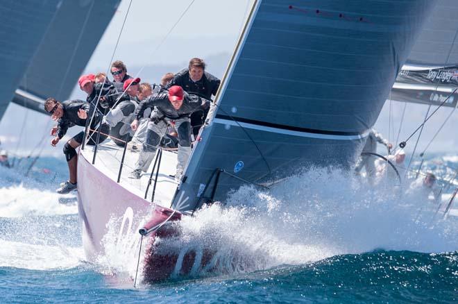 Gladiator in action during day two of the 40th Trofeo Conde de Godo at Real Club Nautico de Barcelona on May 24th 2013 in Barcelona, Spain. &copy; Xaume Olleros / 52 Super Series