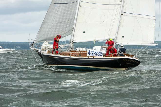 2013 Marion Bermuda Race - Silhouette - #42605 Dave Caso Skipper © SpectrumPhoto/Fran Grenon