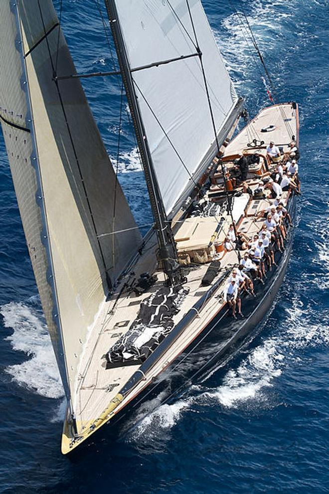 2013 Superyacht Cup Palma - J-Class aerial action © Ingrid Abery http://www.ingridabery.com