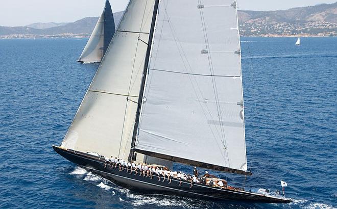 2013 Superyacht Cup Palma - J-Class aerial action © Ingrid Abery http://www.ingridabery.com