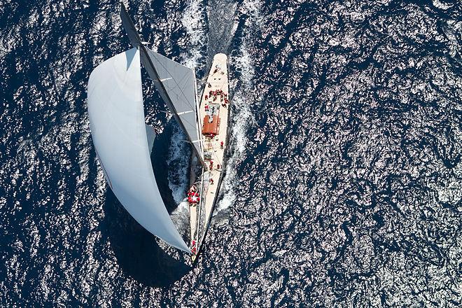 2013 Superyacht Cup Palma - J-Class aerial action © Ingrid Abery http://www.ingridabery.com