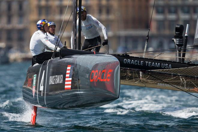 ACWS 45 Napoli Training day © Carlo Borlenghi/Luna Rossa http://www.lunarossachallenge.com