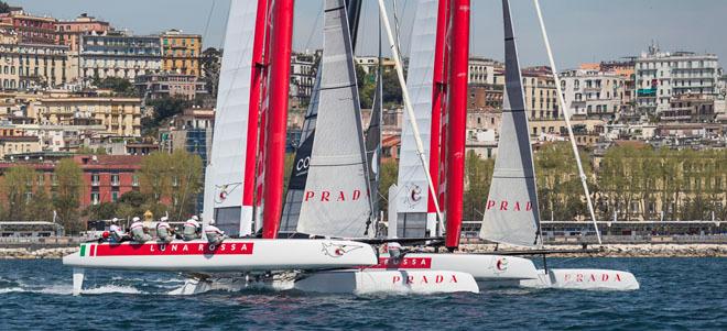 ACWS 45 Napoli Training day © Carlo Borlenghi/Luna Rossa http://www.lunarossachallenge.com