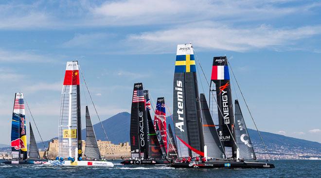 ACWS 45 Napoli Training day © Carlo Borlenghi/Luna Rossa http://www.lunarossachallenge.com