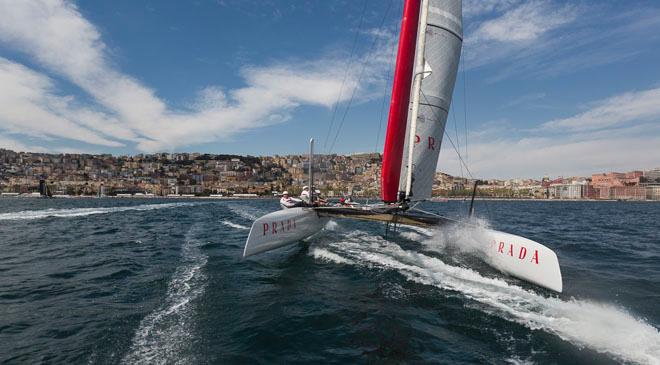 ACWS 45 Napoli Training day © Carlo Borlenghi/Luna Rossa http://www.lunarossachallenge.com