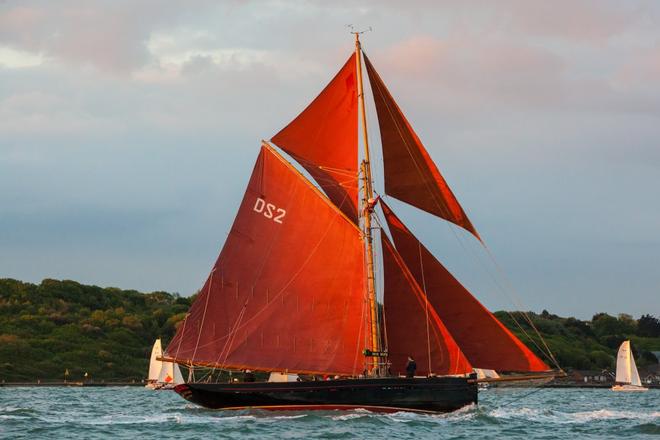 Jolie Brise set sail today at the start of the J.P. Morgan Asset Management Round the Island Race. © onEdition http://www.onEdition.com