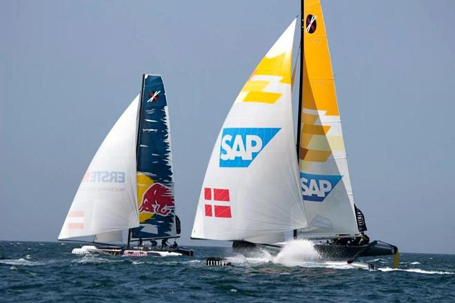 Sap Extreme Sailing Team Takes The Win In Qingdao sap yachting kalender 2021
