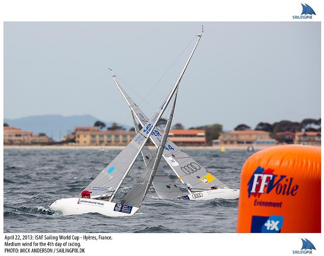Day 4 - ISAF Sailing World Cup Hyeres 2013 &copy; Mick Anderson / Sailingpix.dk http://sailingpix.photoshelter.com/