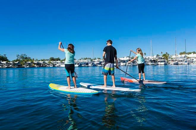 SUP - 2013 Sanctuary Cove International Boat Show Day 1 © Mark Burgin